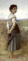 Bouguereau, William-Adolphe - Young Shepherdess